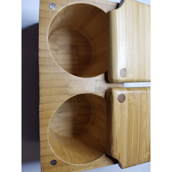 Core Wooden Double Spice Seasoning Box - Picture 4 of 11